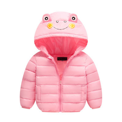 Poistele ja tüdrukutele sobiv vabaaja kapuutsi ja aplikatsiooniga laste jope