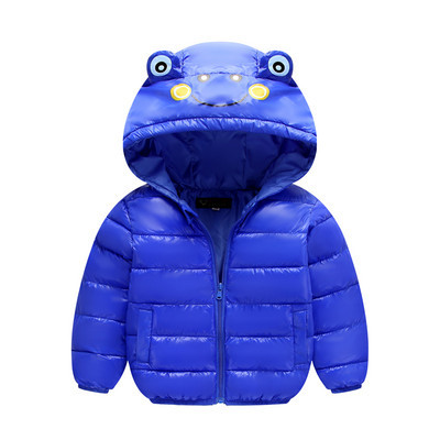 Poistele ja tüdrukutele sobiv vabaaja kapuutsi ja aplikatsiooniga laste jope