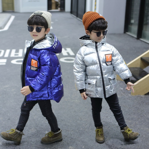 Dječje jakne za dječake s kapuljačom i grbom