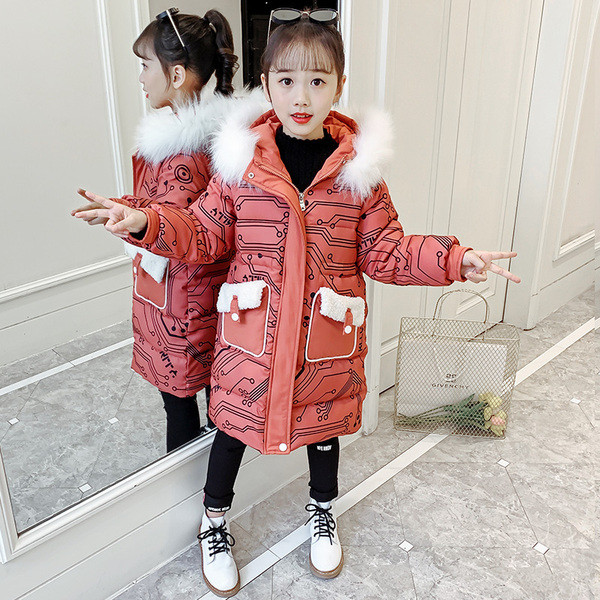 Uue mudeli kapuutsiga ja värviliste aplikatsioonidega laste jope