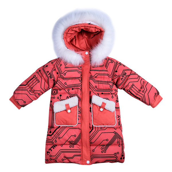 Uue mudeli kapuutsiga ja värviliste aplikatsioonidega laste jope