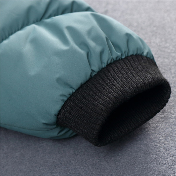 Παιδικό μπουφάν για κορίτσια και αγόρια με κουκούλα και 3D στοιχείο στη πλάτη