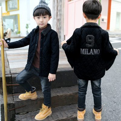 Igapäevane krae ja nööpidega laste jope poistele