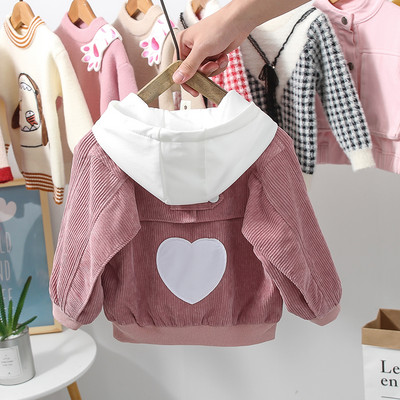 Novi model dječje jakne sa kapuljačom i patentnim zatvaračem za djevojčice