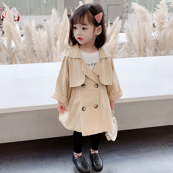 Uus mudel sügisene laste mantlilõikeline mudel