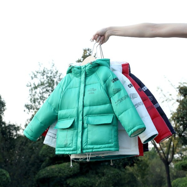 Dječja jakna za dječake i djevojčice s kapuljačom i džepovima