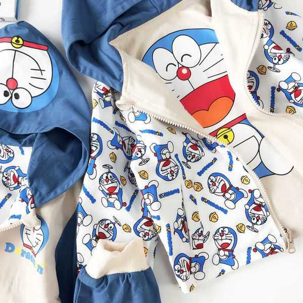 Naujo modelio pavasario-rudens striukė su spalvingu raštu - unisex modelis