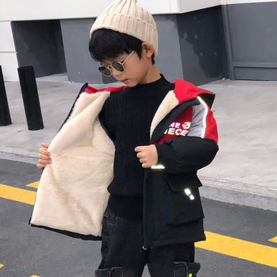 Καθημερινό παιδικό μπουφάν για αγόρια με ανακλαστική εφαρμογή