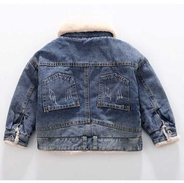 Sooja voodriga teksajakk poistele