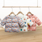 Laste kahepoolne nööpidega sügisjope tüdrukutele