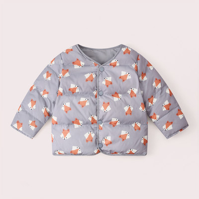 Laste kahepoolne nööpidega sügisjope tüdrukutele