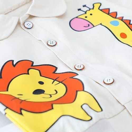 Laste õhuke nööpide ja värvilise aplikatsiooniga kevad-sügisjope