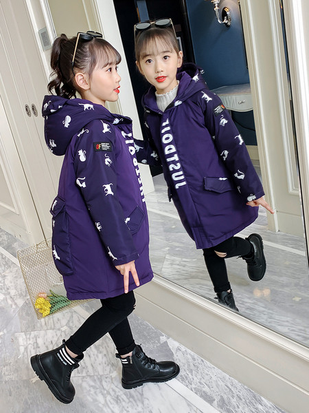 Laste talvejope kirjade ja tagataskuga