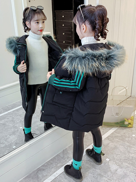 Παιδικό μπουφάν φθινοπώρου-χειμώνα με χρωματιστό πουκάμισο