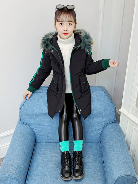 Παιδικό μπουφάν φθινοπώρου-χειμώνα με χρωματιστό πουκάμισο