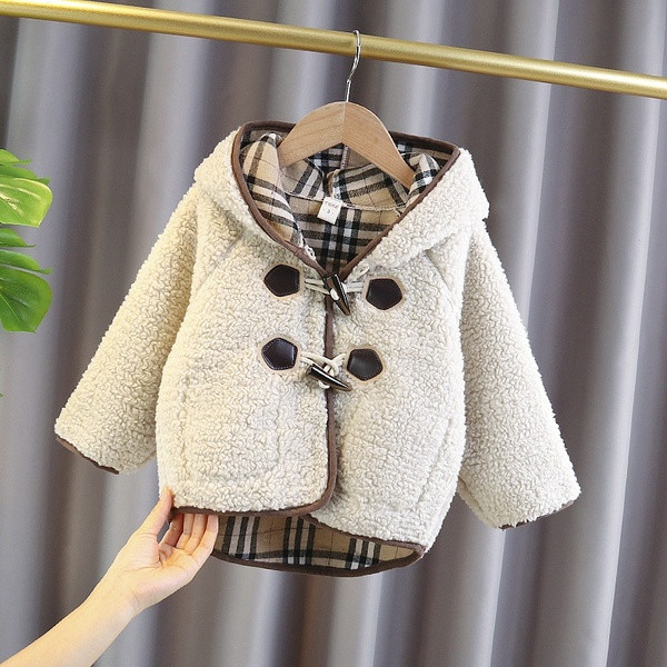 Uue mudeli laste jope - kapuutsiga tüdrukutele