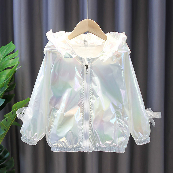 Moodne litrite ja kapuutsiga lastejope tüdrukutele