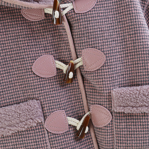 Παιδικό παλτό νέο μοντέλο με κουμπιά και τσέπες για κορίτσια