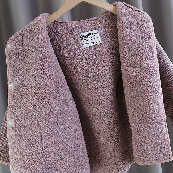 Παιδικό παλτό νέο μοντέλο με κουμπιά και τσέπες για κορίτσια