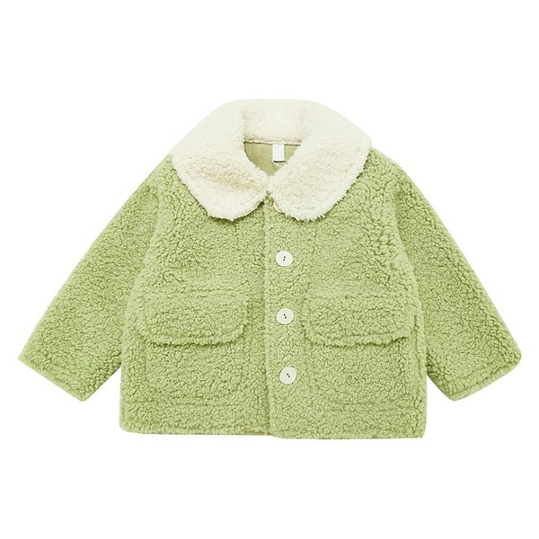 Sügis-talvine taskuga sulemantel tüdrukutele