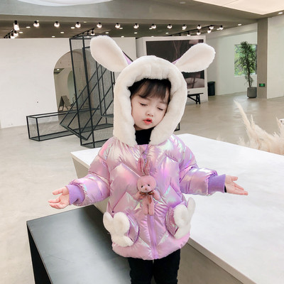 Talvine sule- ja 3D elemendiga lastejope tüdrukutele