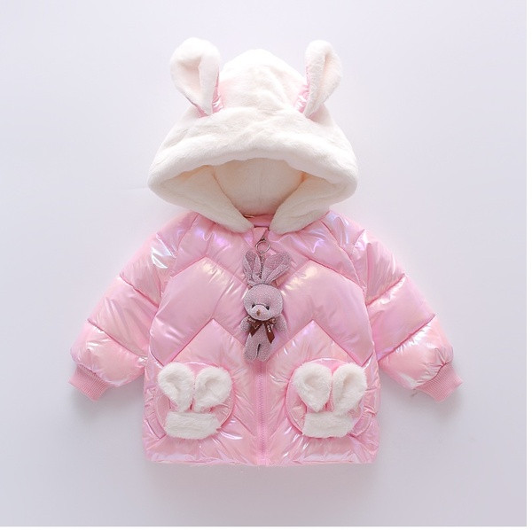 Talvine sule- ja 3D elemendiga lastejope tüdrukutele