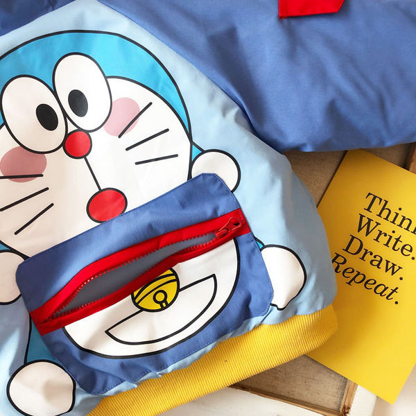 Παιδικό χειμερινό μπουφάν με απλικέ χρώμα κατάλληλο για αγόρια