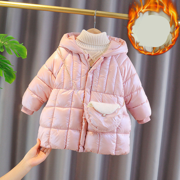 Νέο μοντέλο παιδικό μπουφάν με κουκούλα για κορίτσια