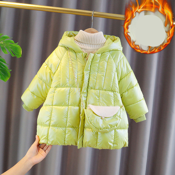 Νέο μοντέλο παιδικό μπουφάν με κουκούλα για κορίτσια