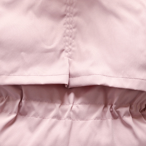 Uus mudel kapuutsiga ja udusulega laste jope