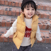 Laste sügis-talvine nööpidega vest - unisex mudel