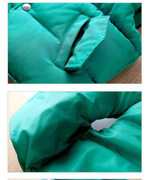 Laste sügis-talvine nööpidega vest - unisex mudel