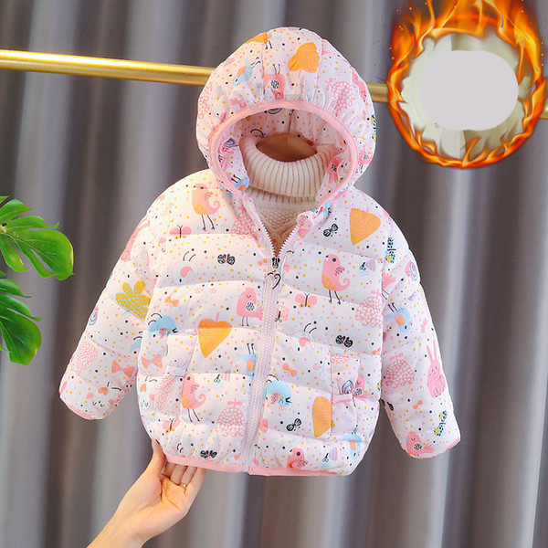 Νέο μοντέλο παιδικού μπουφάν με κουκούλα και απλικέ λαγουδάκι