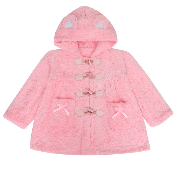 Taskute ja kapuutsiga laste sulejope tüdrukutele