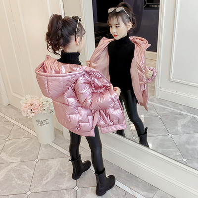 Παιδικό χειμερινό μπουφάν με μαλακή επένδυση - για κορίτσια