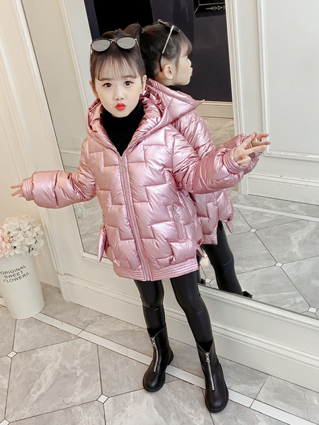 Παιδικό χειμερινό μπουφάν με μαλακή επένδυση - για κορίτσια