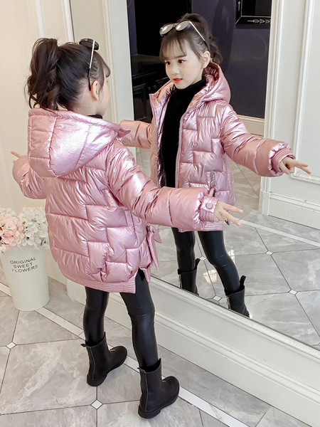 Παιδικό χειμερινό μπουφάν με μαλακή επένδυση - για κορίτσια