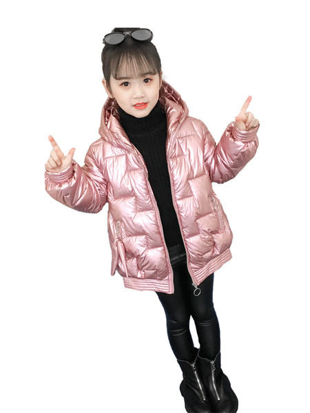 Παιδικό χειμερινό μπουφάν με μαλακή επένδυση - για κορίτσια