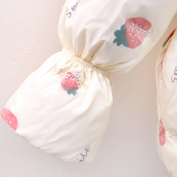 Καθημερινό παιδικό μπουφάν για κορίτσια με κουκούλα και διαφορετικά σχέδια