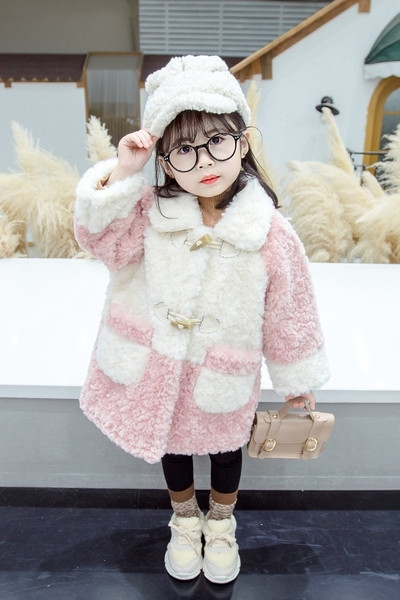 Laste nööpidega sulejope tüdrukutele