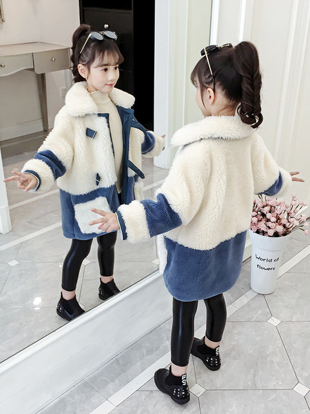 Talvine laste jope suleelemendiga - pikk mudel