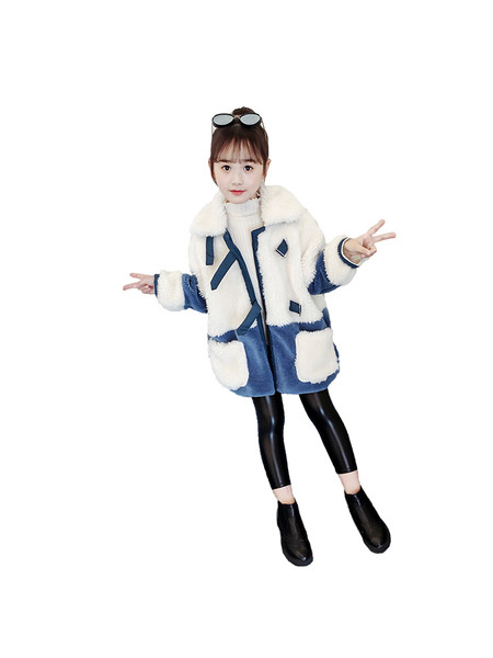 Talvine laste jope suleelemendiga - pikk mudel