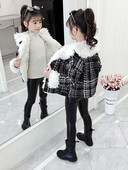 Pehme sulevoodriga talvine lastejope - tüdrukutele