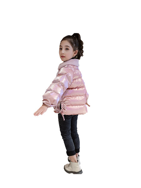 Talvine sule-lühikese mudeliga laste jope