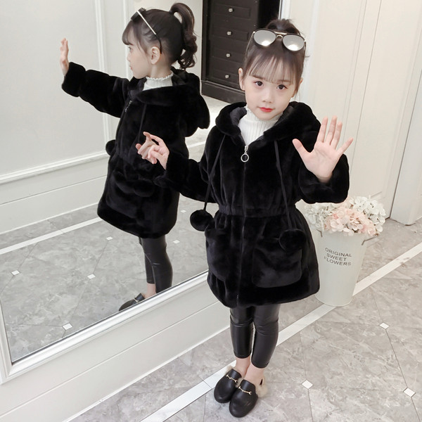 3D elementide ja taskutega laste sulejope tüdrukutele