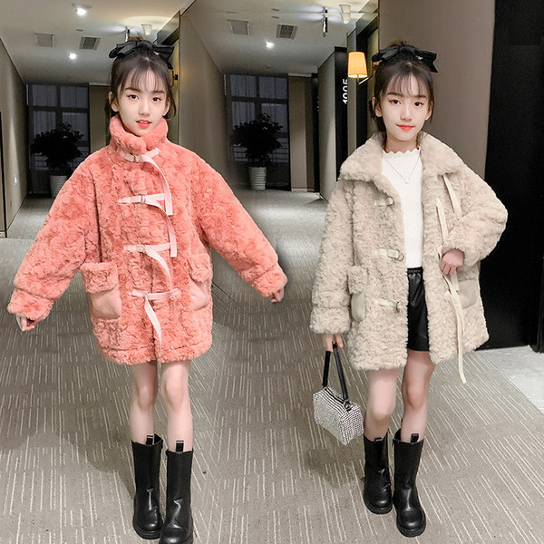 Νέο μοντέλο παιδικό παλτό με ψηλό γιακά και κουμπιά