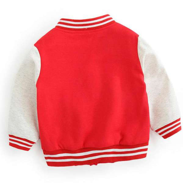 Laste sügisene aplikatsiooniga bomber jope poistele