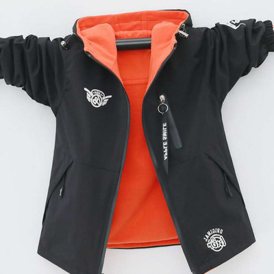 Uue mudeli sooja voodriga sügisjope poistele