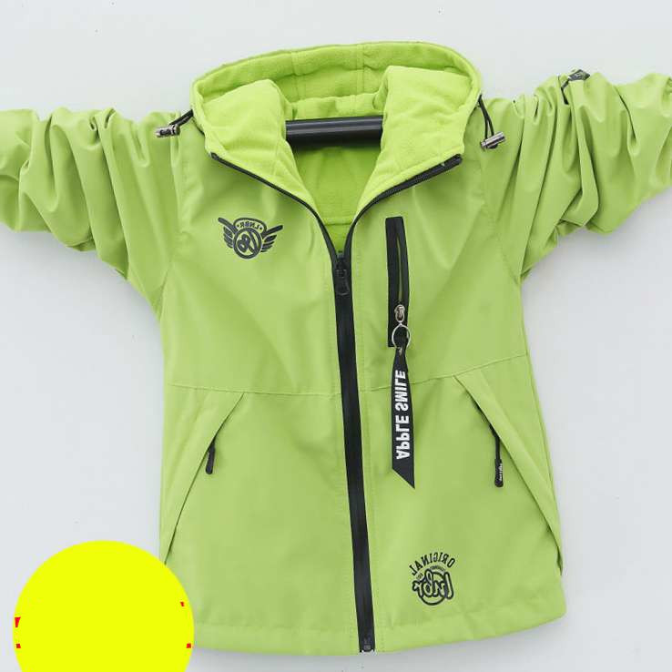 Uue mudeli sooja voodriga sügisjope poistele