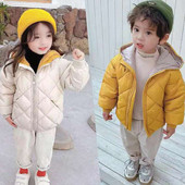 Νέο μοντέλο με επένδυση μπουφάν κατάλληλο για κορίτσια και αγόρια